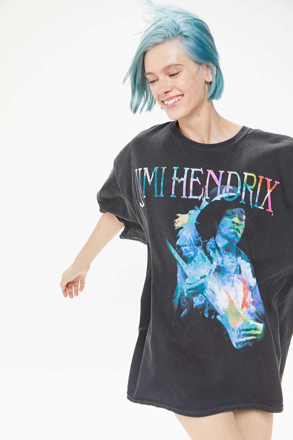 Urban Outfitters Jimi Hendrix T-shirt Dress in Blue | Lyst Canada