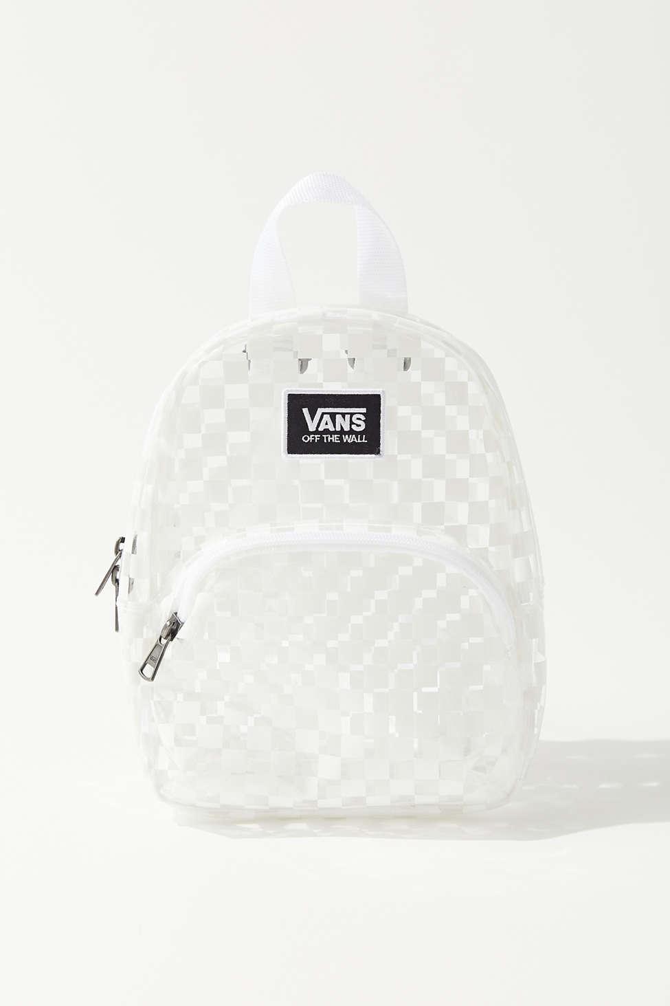 Vans Checkerboard Clear Mini Backpack Lyst