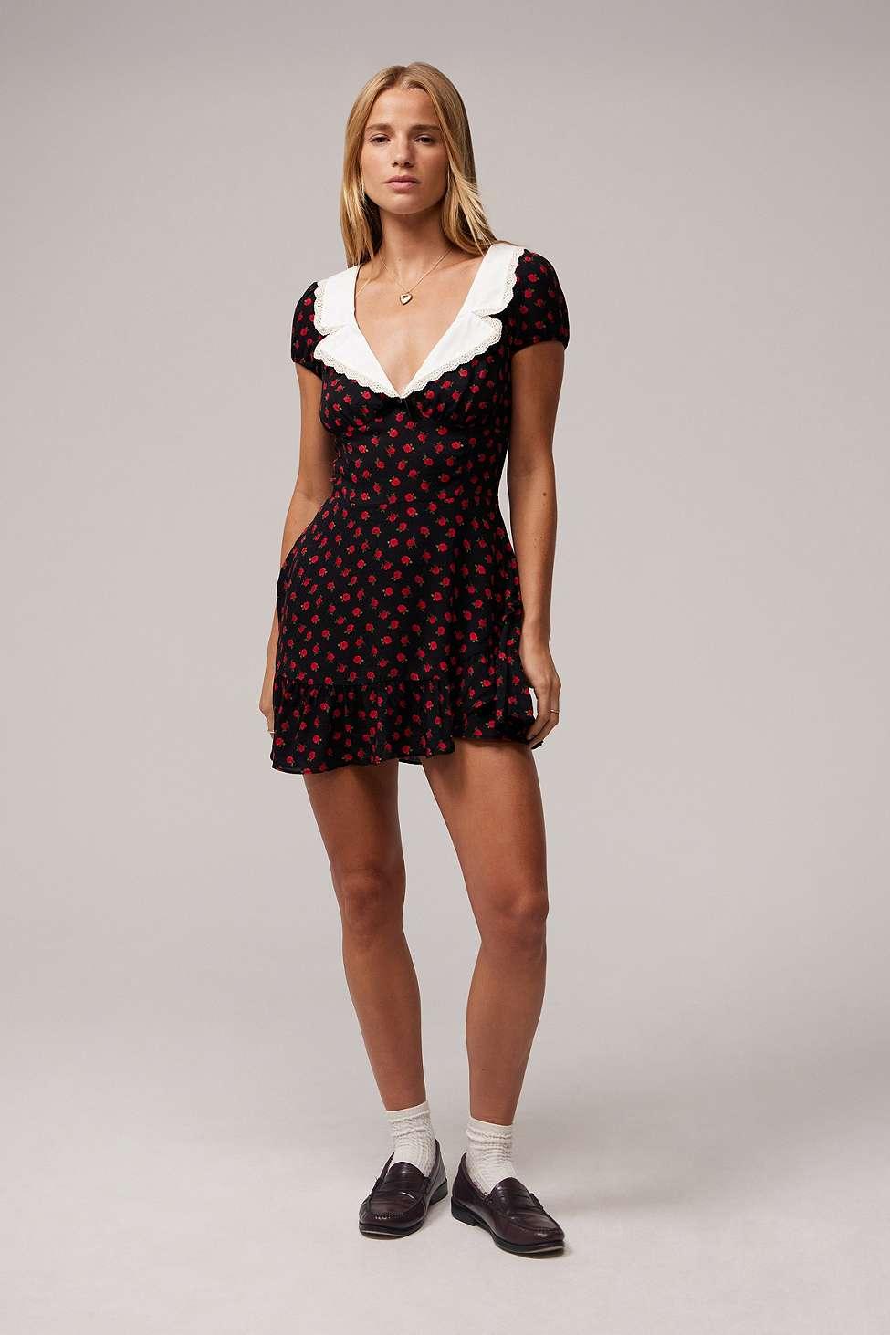 kimchi blue maeve floral mini dress Kimchi Blue Maeve Floral Mini Dress