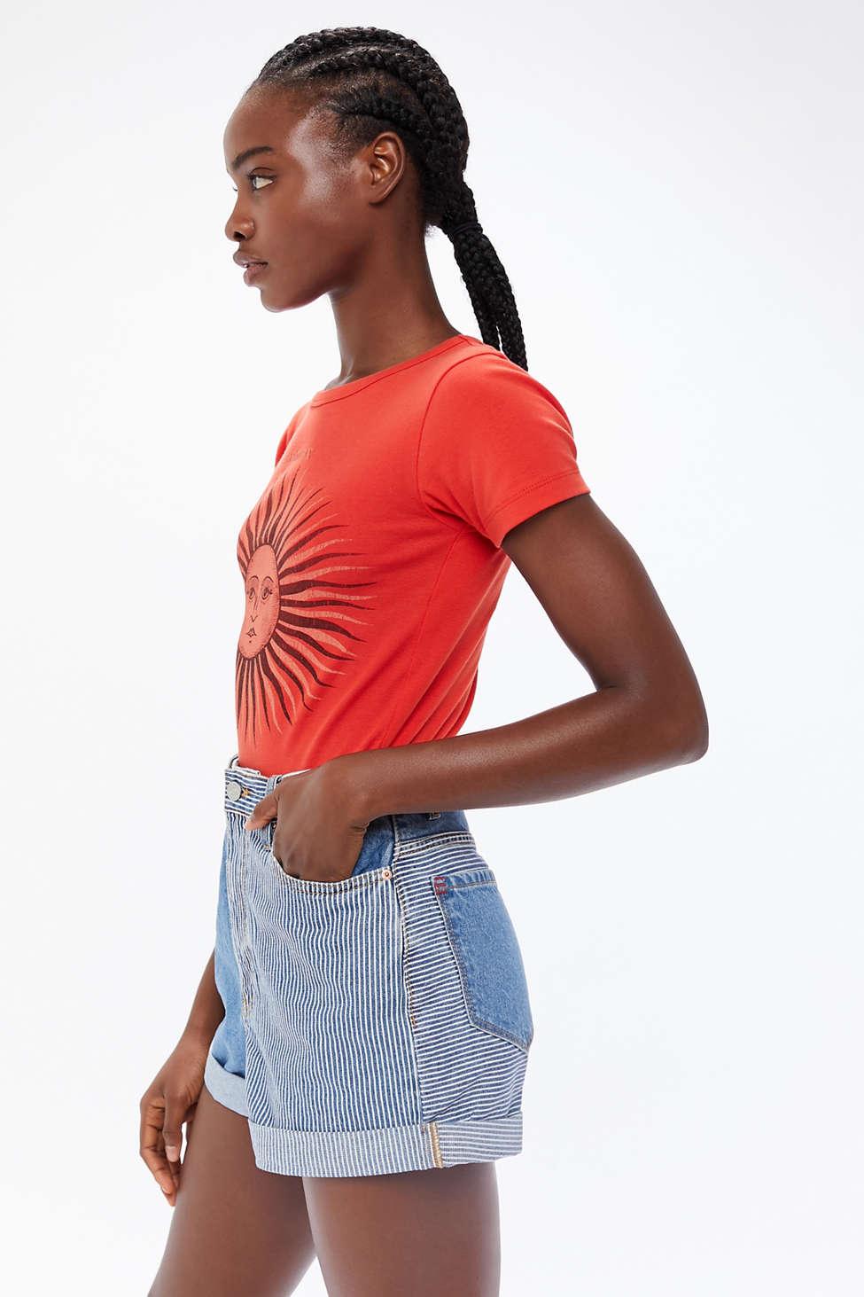Urban Outfitters Cotton Sun Baby Tee in 