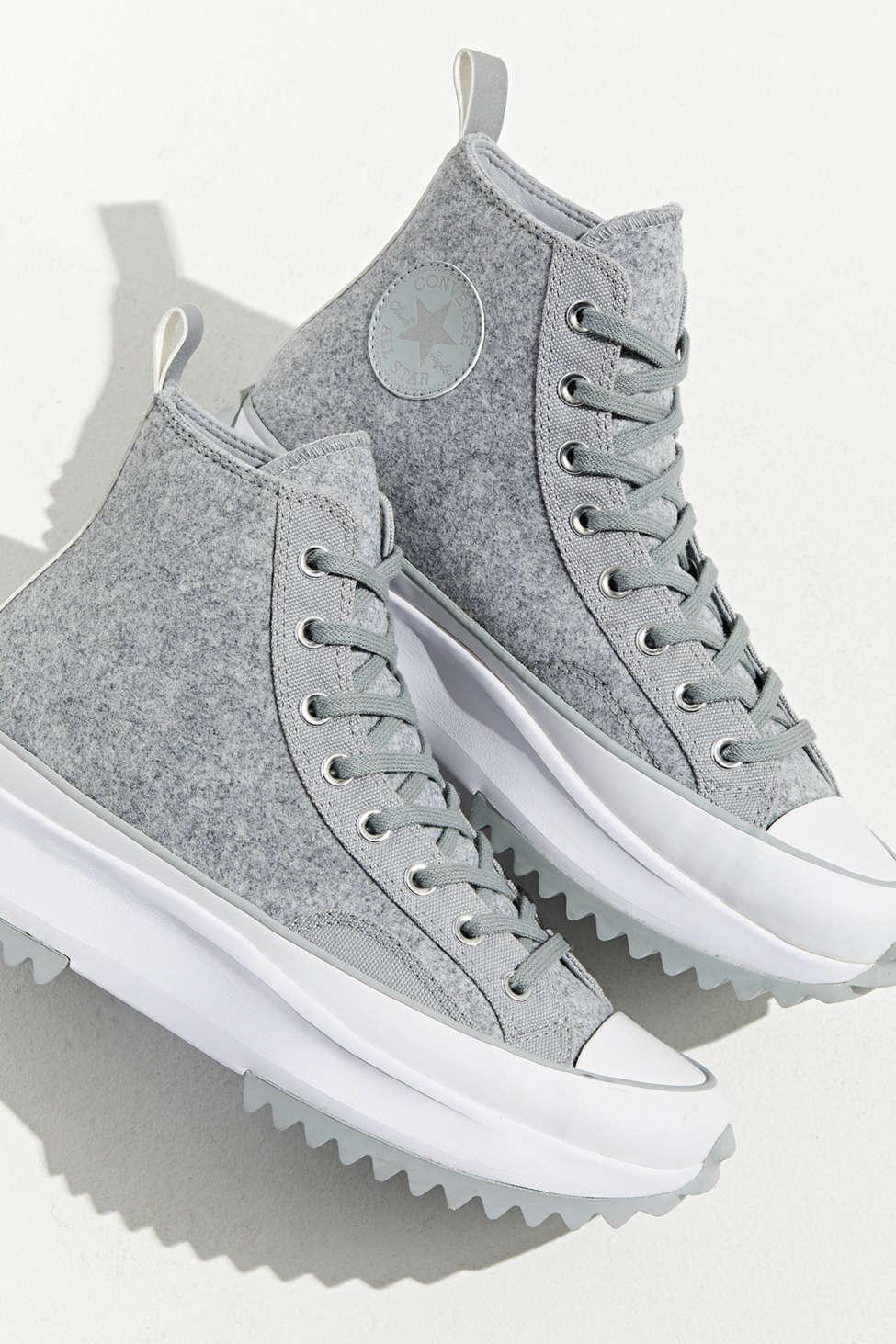 Converse Run Star Hike High-top Sneaker in Gray for Men | Lyst