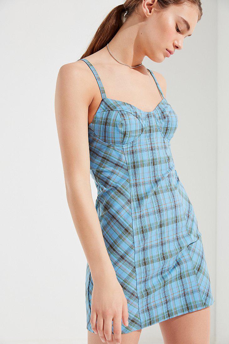 Urban Outfitters Uo As If Plaid Mini ...