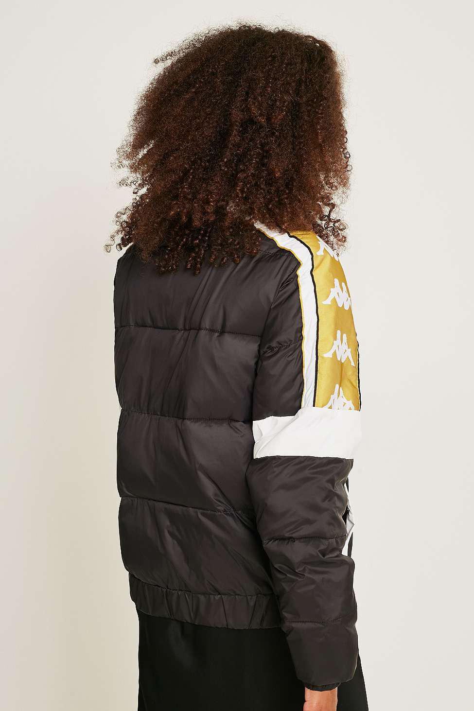 kappa white puffer jacket