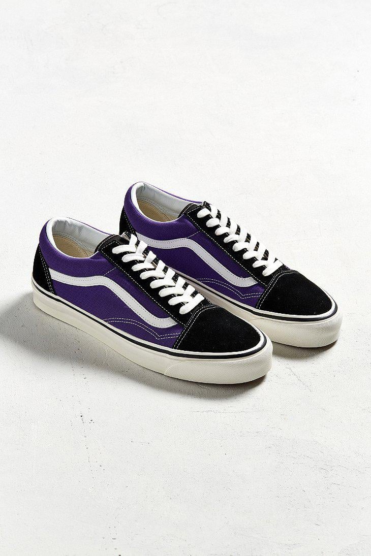Vans Suede Old Skool 36 Dx Purple + Black Sneaker for Men - Lyst