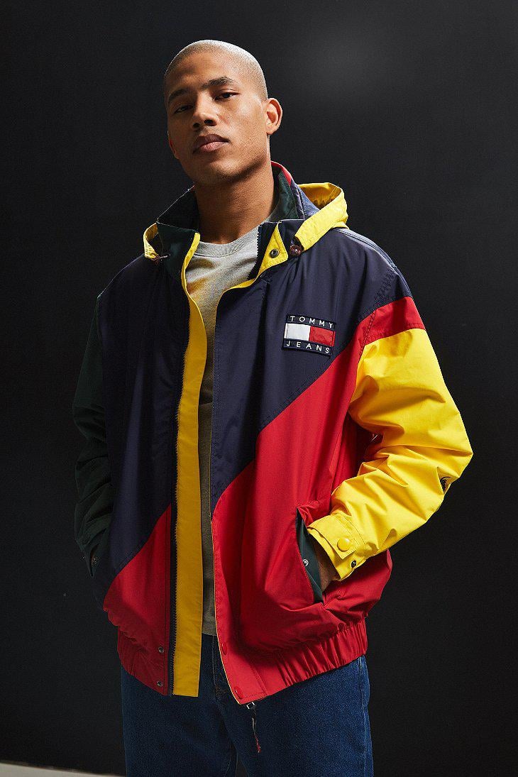 tommy hilfiger multicolor jacket