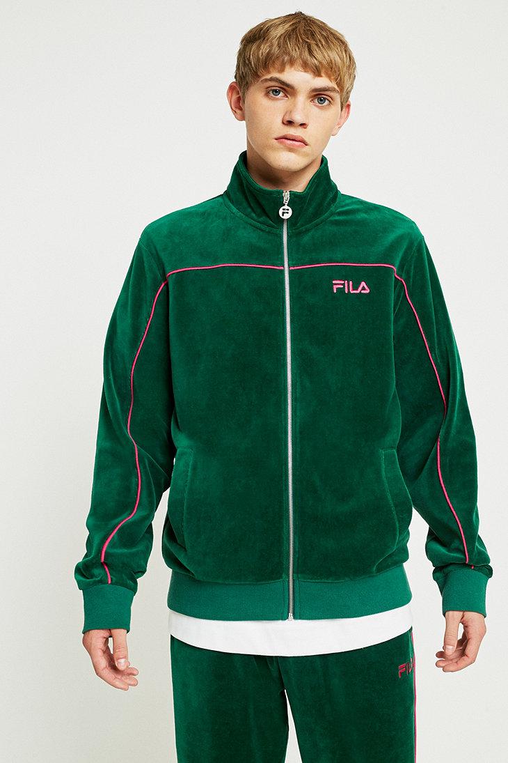 fila tracksuit green