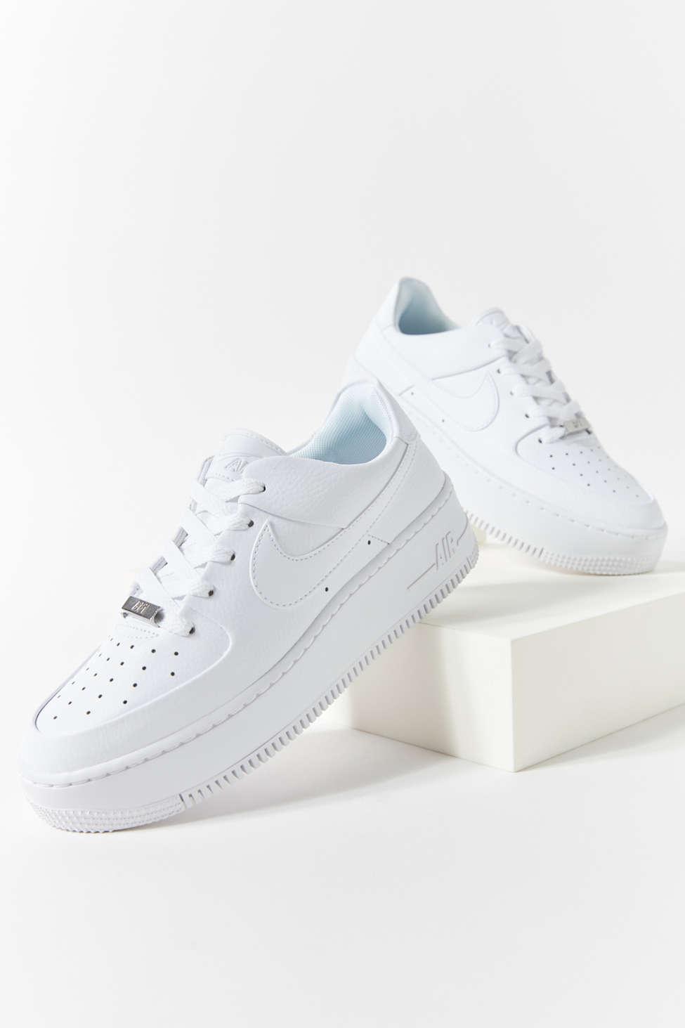 nike air force 1 sage low sneakers in white
