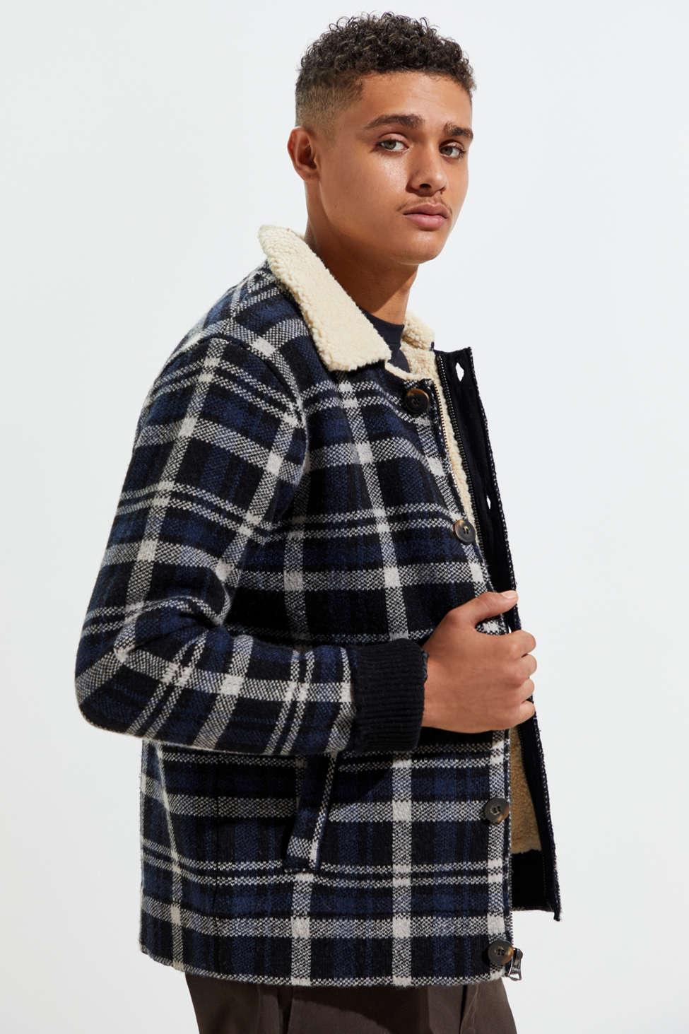 schott sherpa jacket