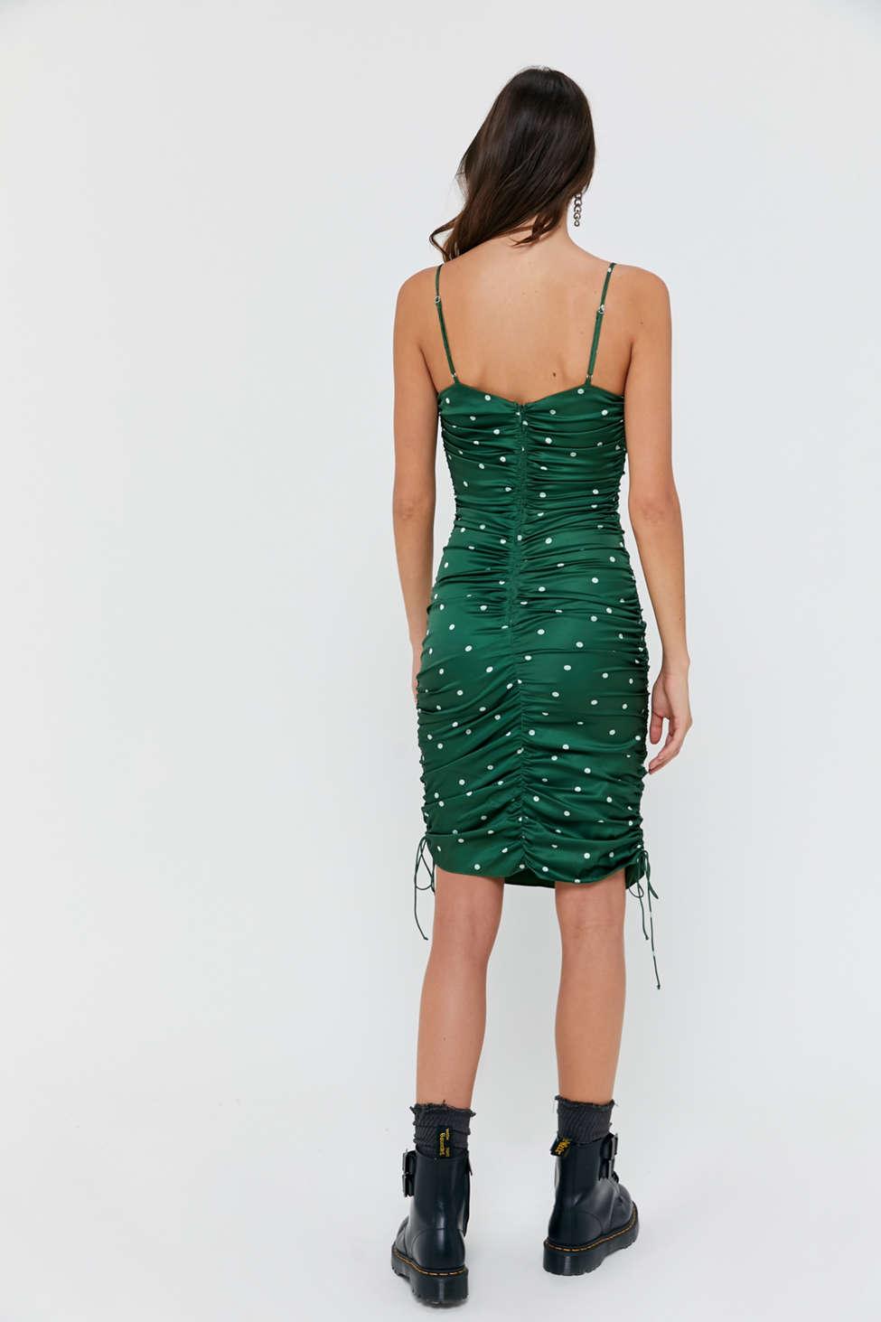 patterned cami dress