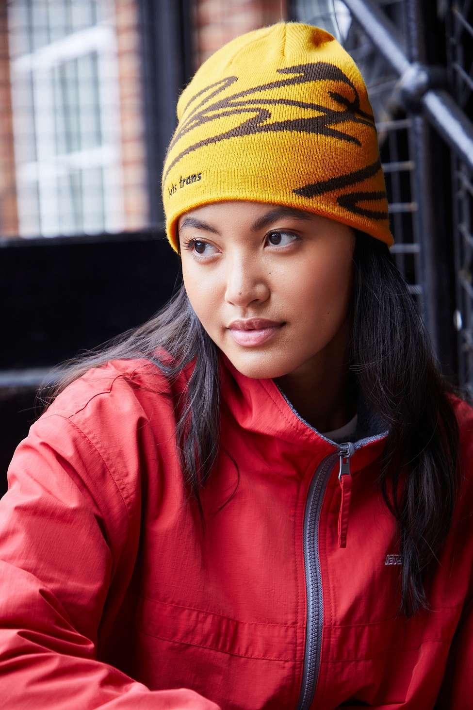 iets Graphic Skate Beanie in Red Lyst UK