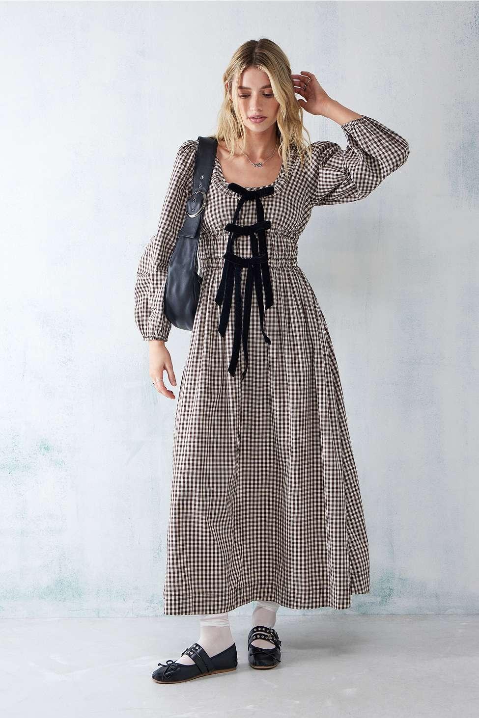knee length dresses for ladies DAKOTA MIDI DRESS  Line & Dot