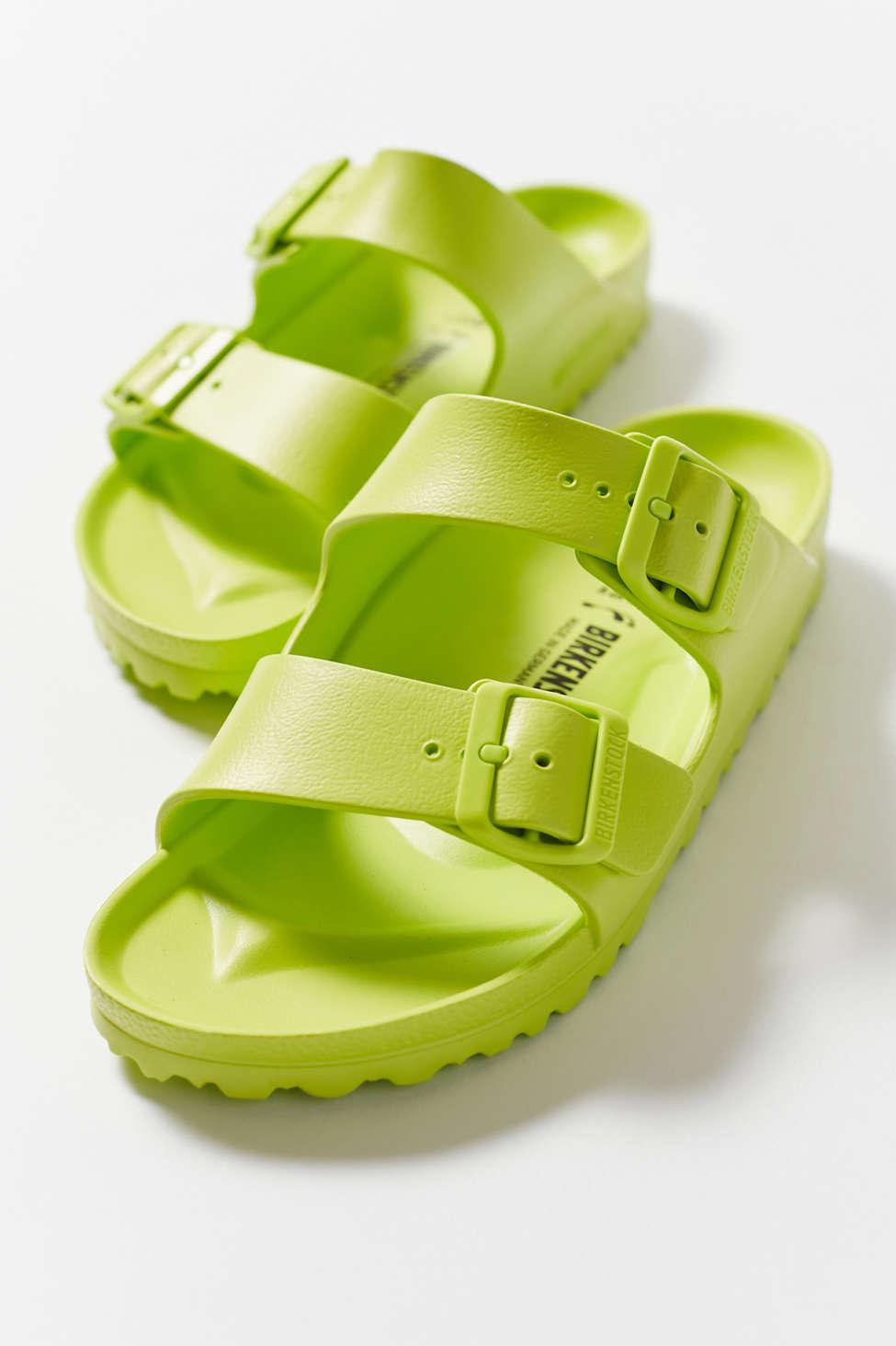 Birkenstock Arizona Eva Sandal in Green | Lyst