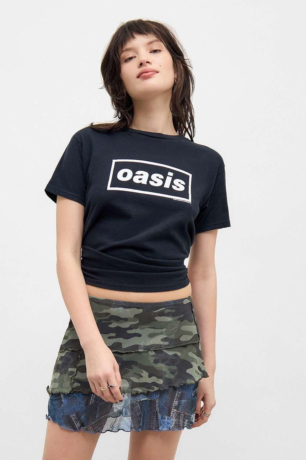 Urban Outfitters Basic Pleasure Mode Dolly Mesh Camo Skirt Xs At