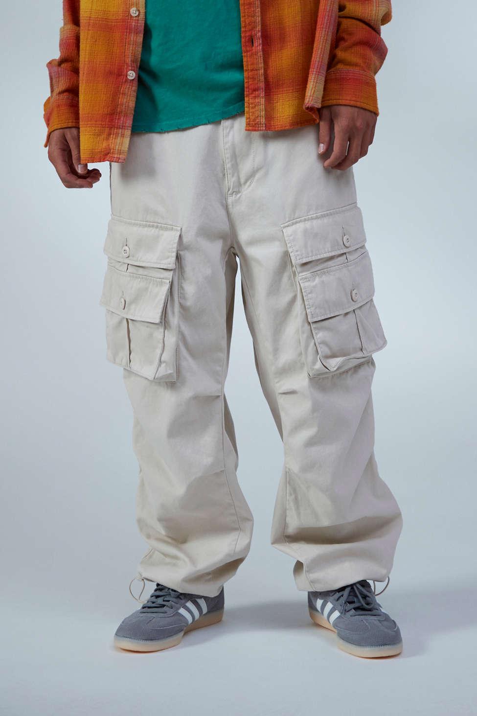 BDG Baggy Balloon Cargo Pant in Gray for Men Lyst