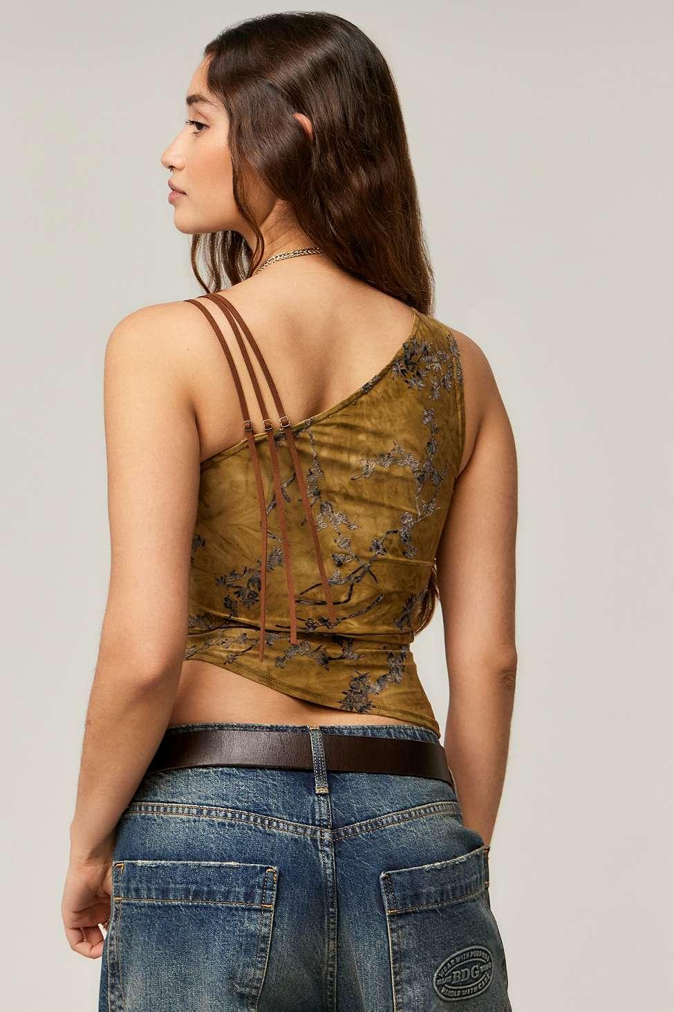 【JADED LONDON】Theodora Asymmetric Top（送料込み） Theodora Asymmetric Top | Jaded London | Clothing