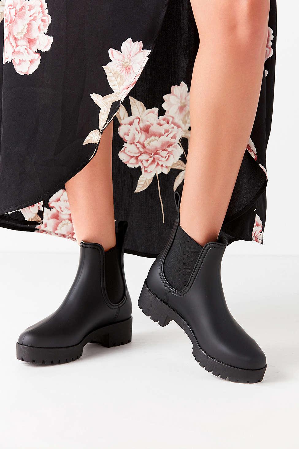 jeffrey campbell ankle rain boots