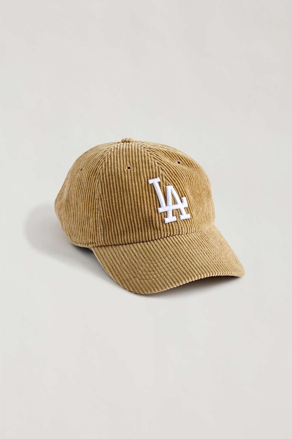 47 Uo Exclusive Mlb Los Angeles Dodgers Cord Cleanup Baseball Hat in  Metallic for Men | Lyst