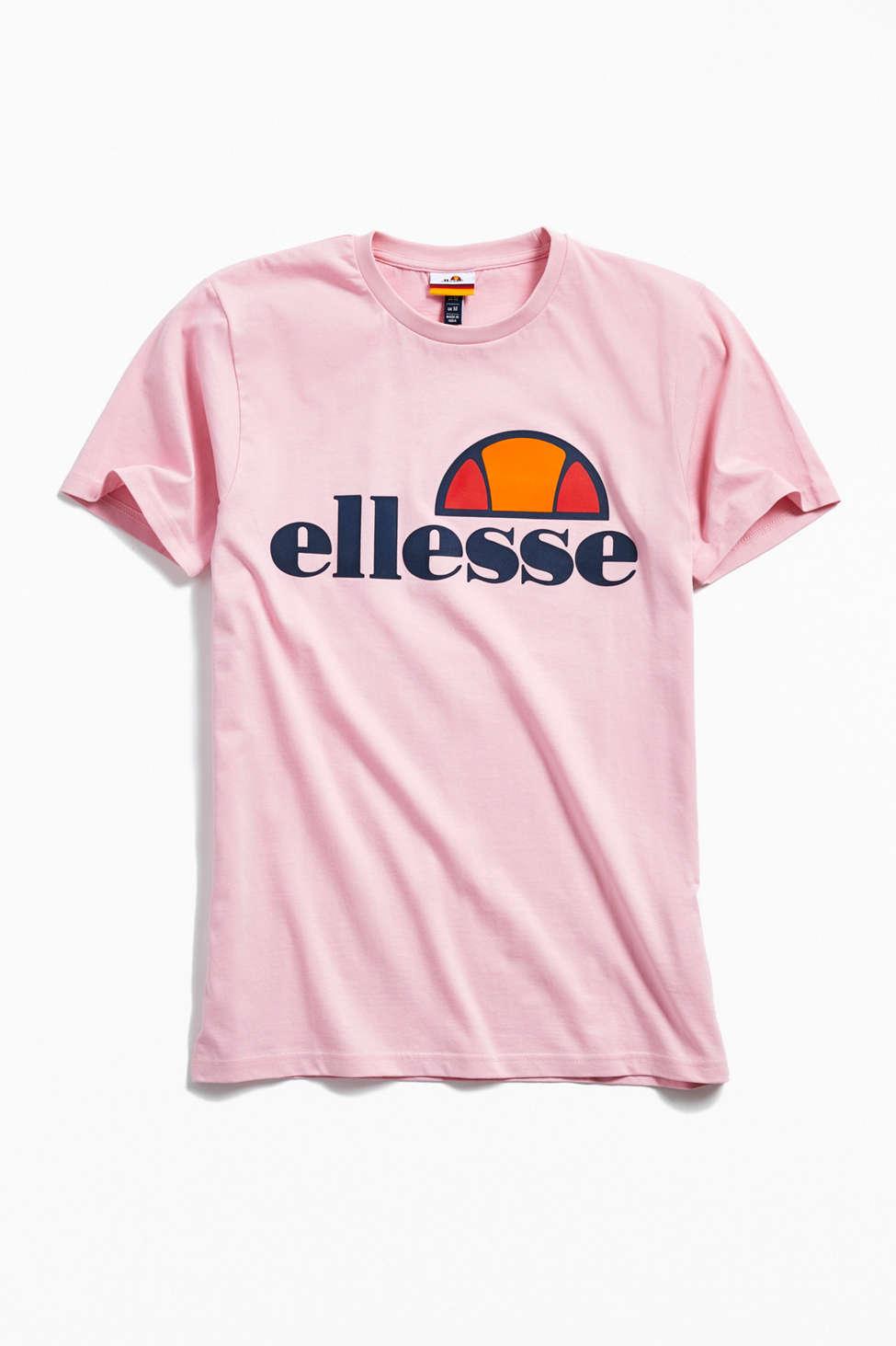 Ellesse Cotton Men's Prado T-shirt, Pink Men's T Shirt In Pink for Men -  Lyst