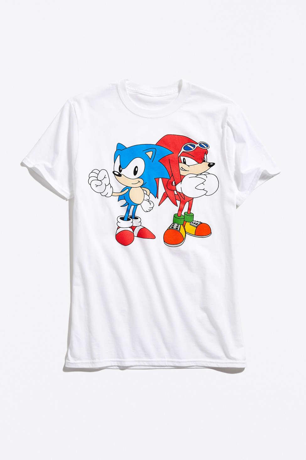 knuckles sonic t shirt