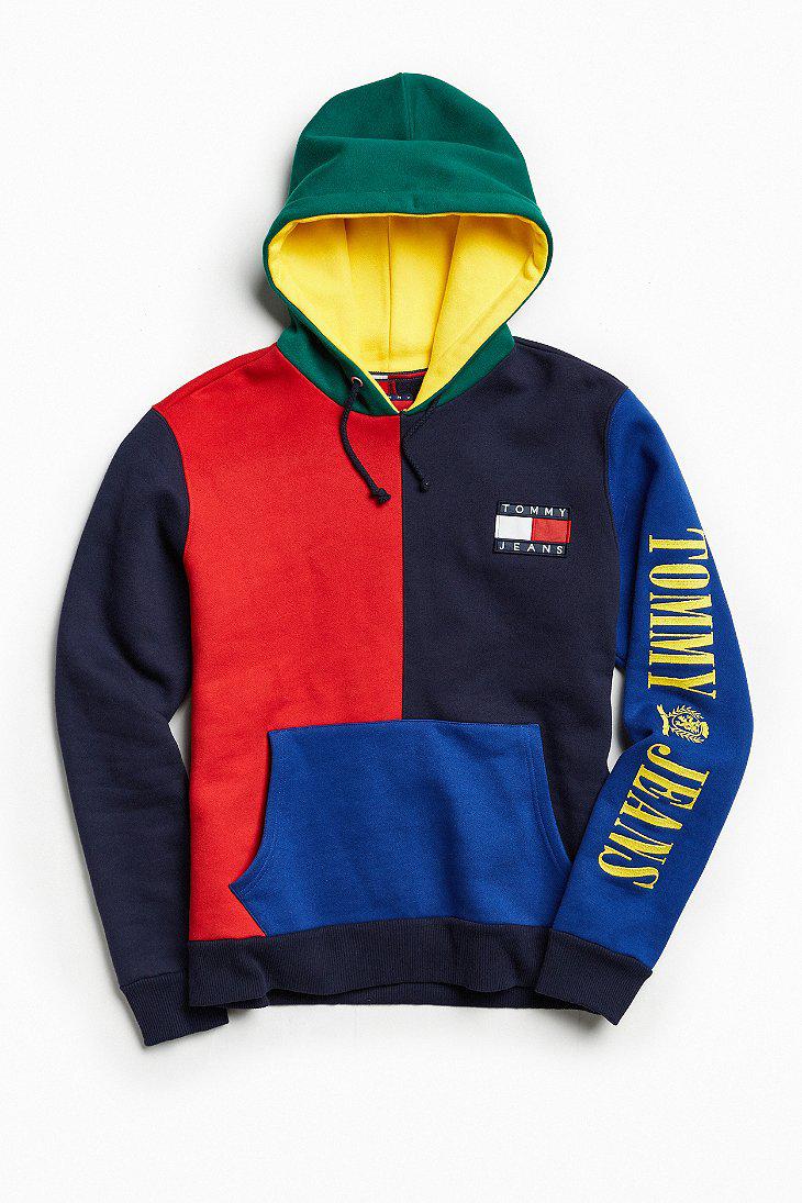 Tommy Hilfiger Cotton Tommy Hilfiger '90s Colorblock Hoodie 