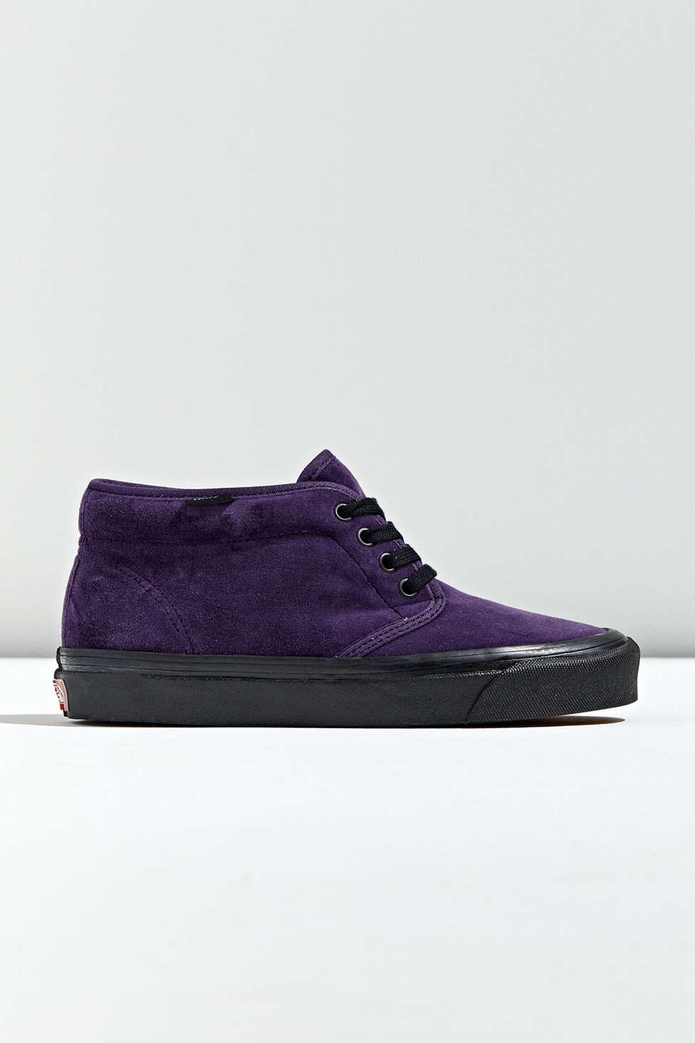 Vans Velvet Chukka 49 Dx Sneaker in Purple for Men | Lyst