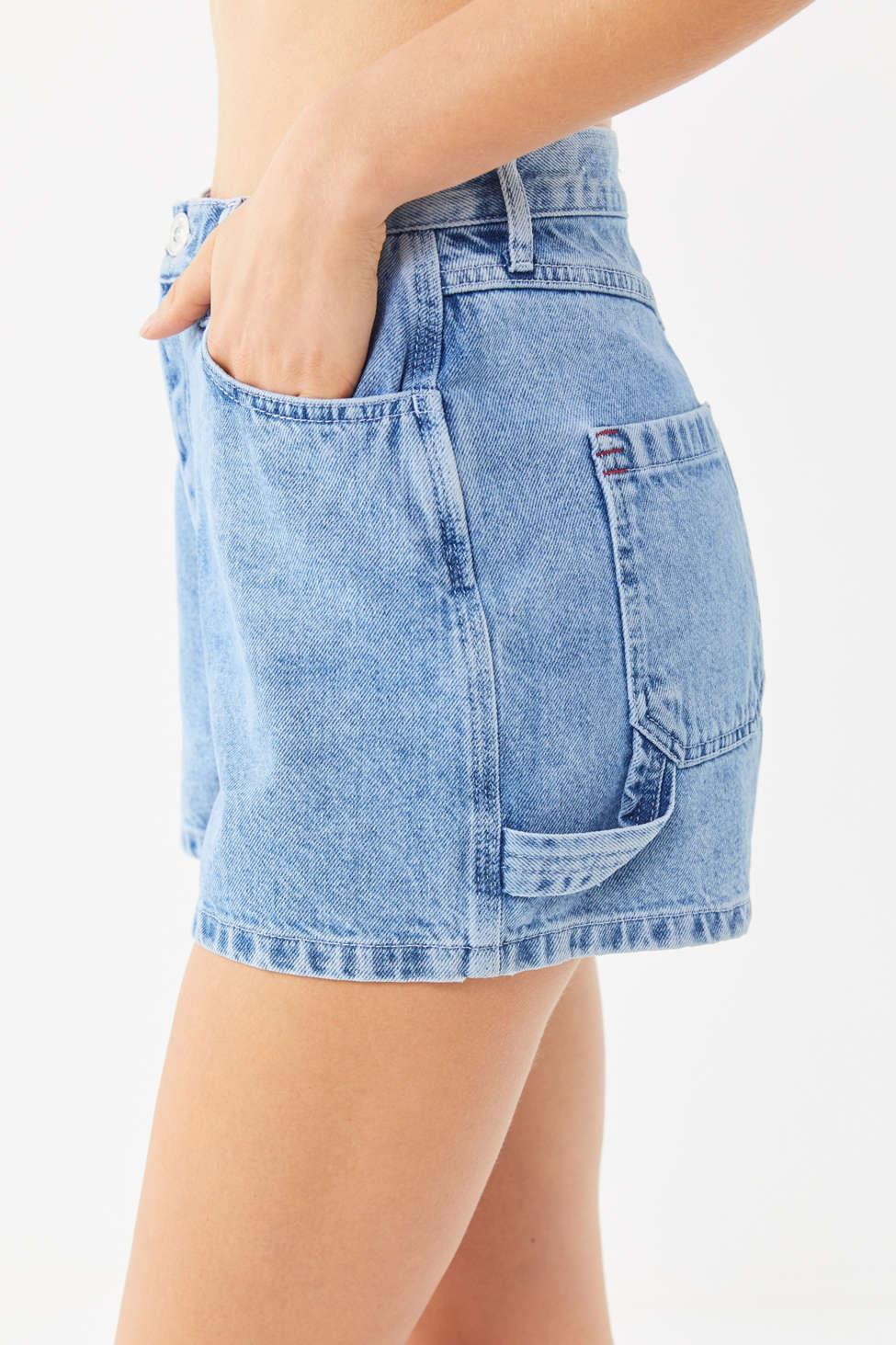 BDG Denim Carpenter Short in Blue Lyst