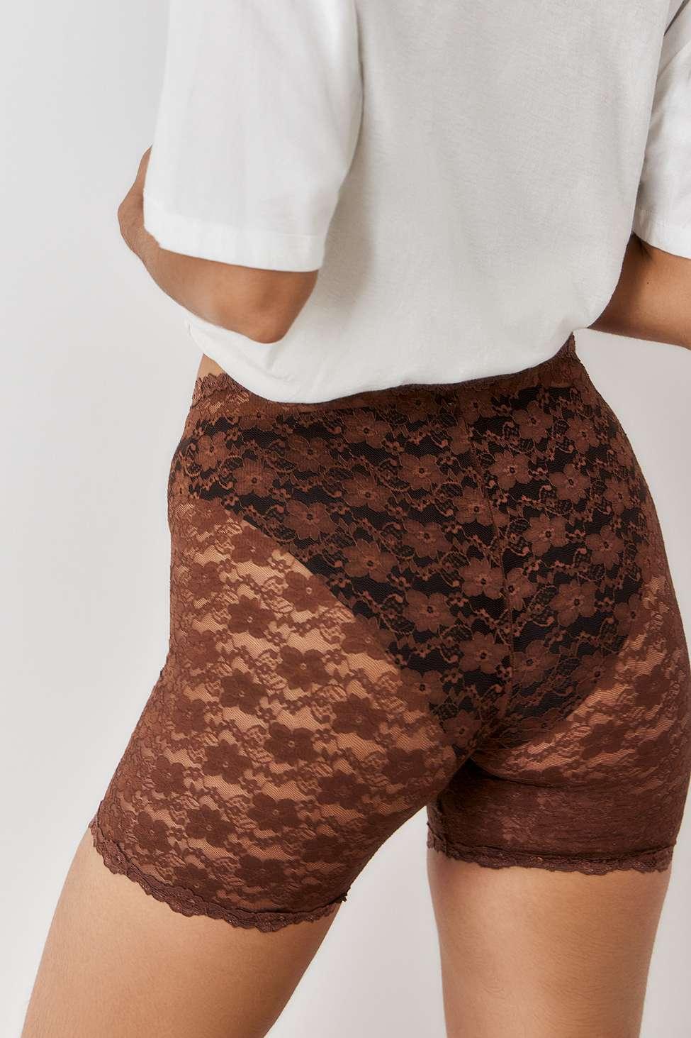 Stretch hotsell lace shorts