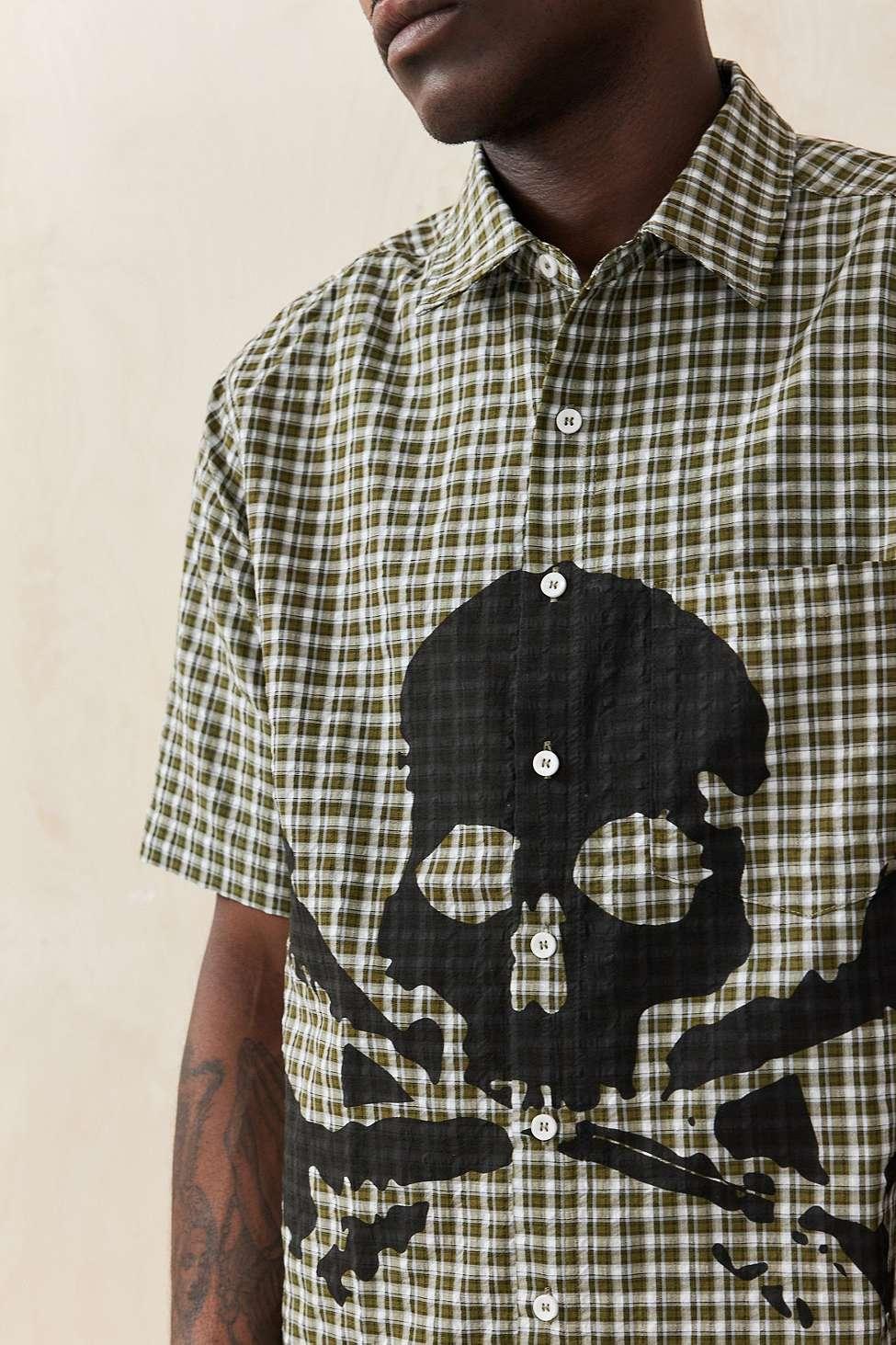 ★JADED LONDON UK★ Burnout Plaid Shirt Burnout Plaid Shirt | Jaded London | Clothing