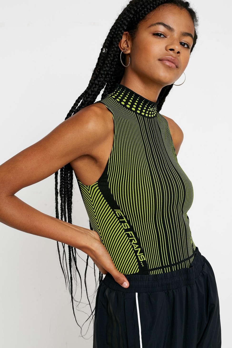 iets frans... Eamless Tank Top in Green - Lyst