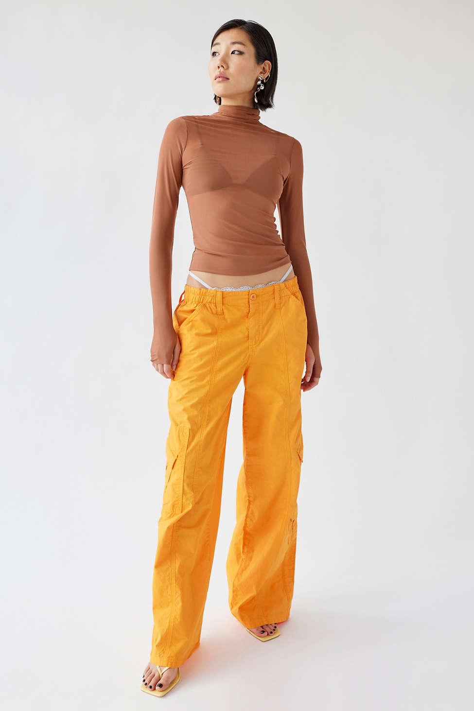 BDG Y2k Lowrise Cargo Pant in Orange Lyst
