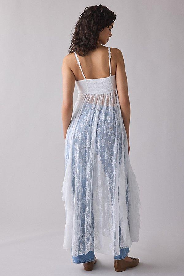 knee length dresses for ladies All Laced Up Sheer Layering Dress- Cement – Mom's Sweet Shop