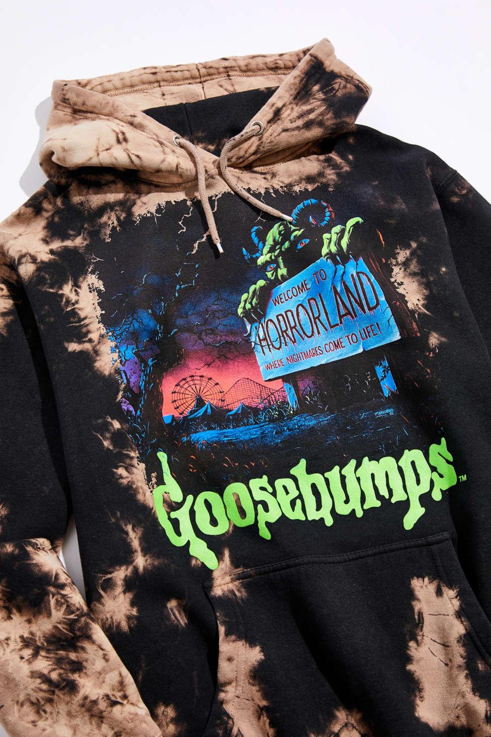 bleach dye hoodie