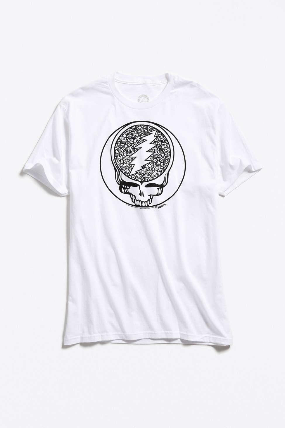Urban Outfitters Grateful Dead X Keith Haring Tee in White for Men 