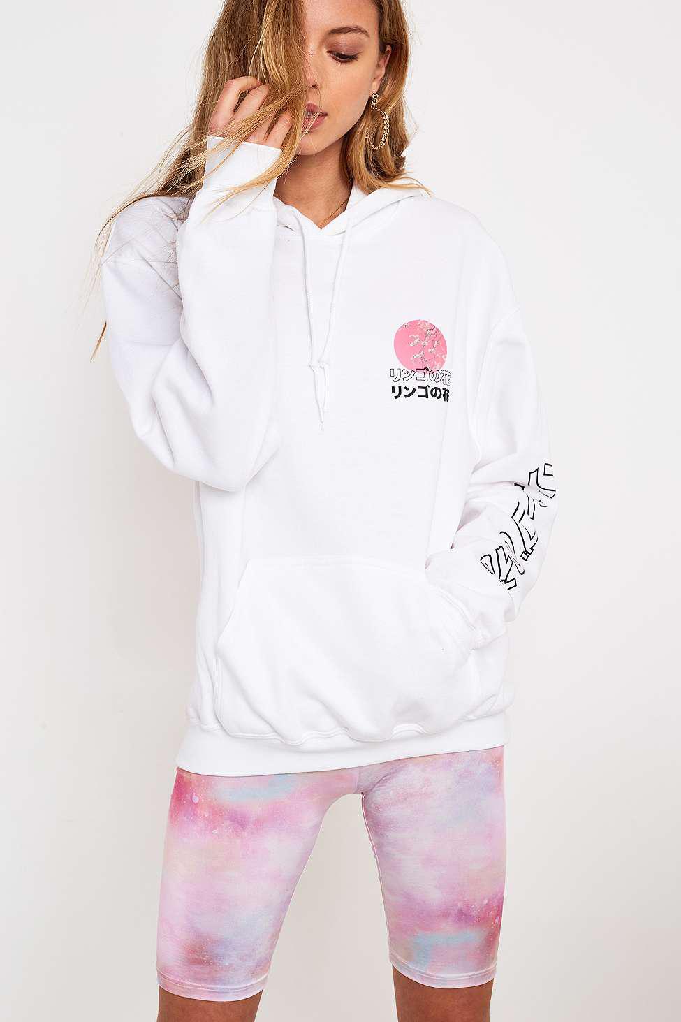 urban outfitters white hoodie