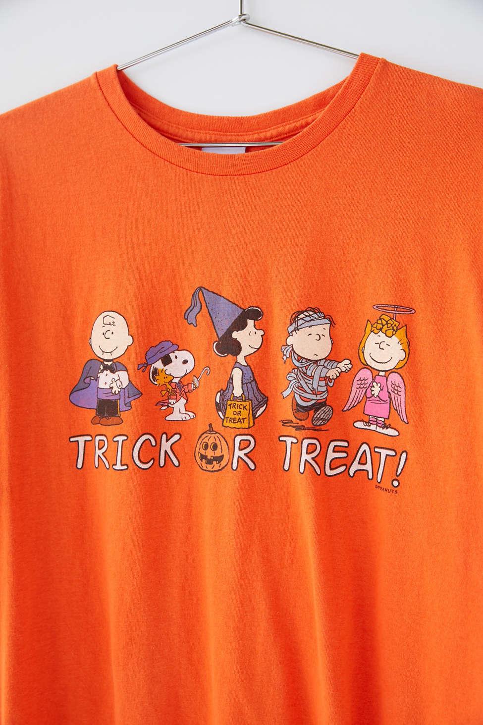 Junk Food Peanuts Trick Or Treat Tee in 