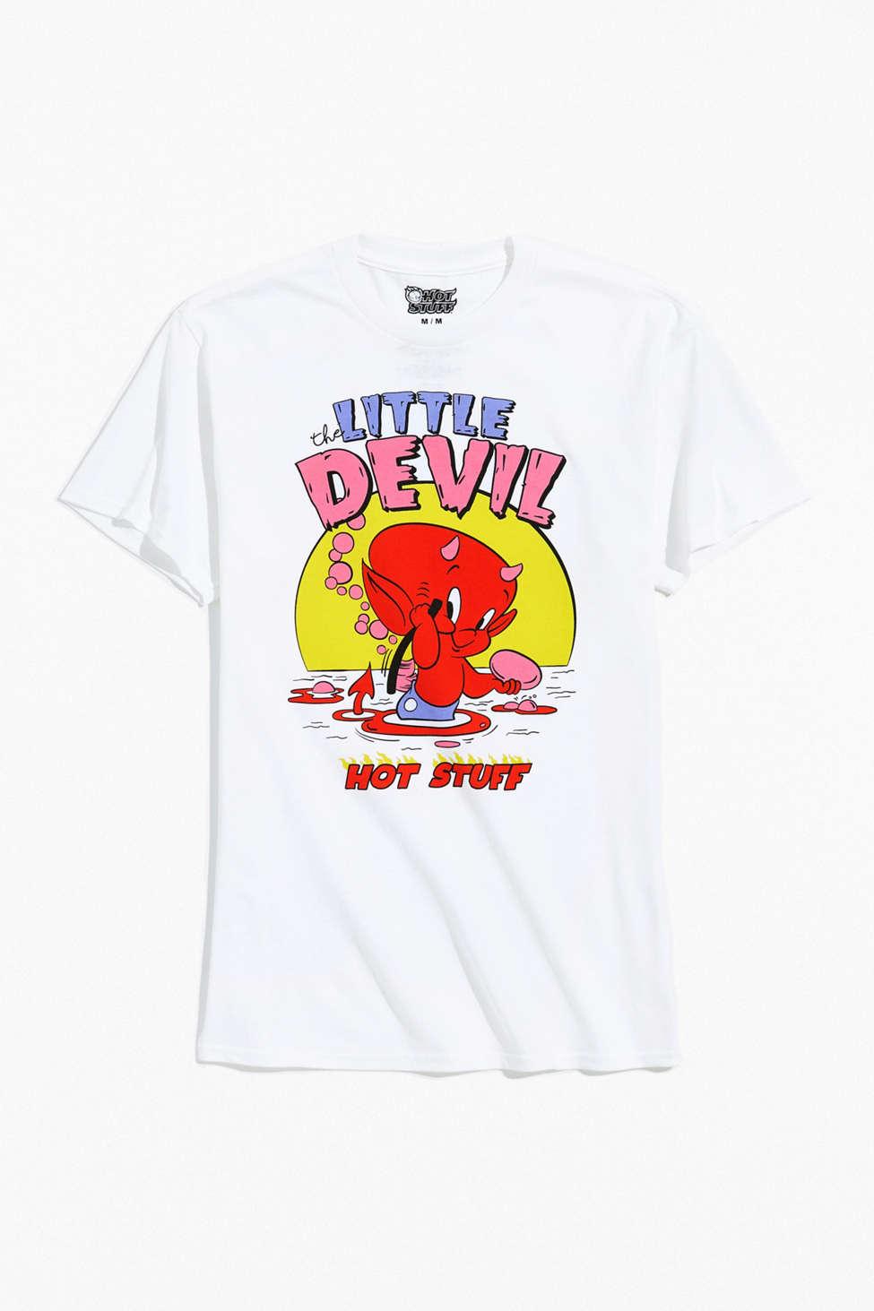 Urban Outfitters Cotton Hot Stuff Little Devil Tee for Men | Lyst