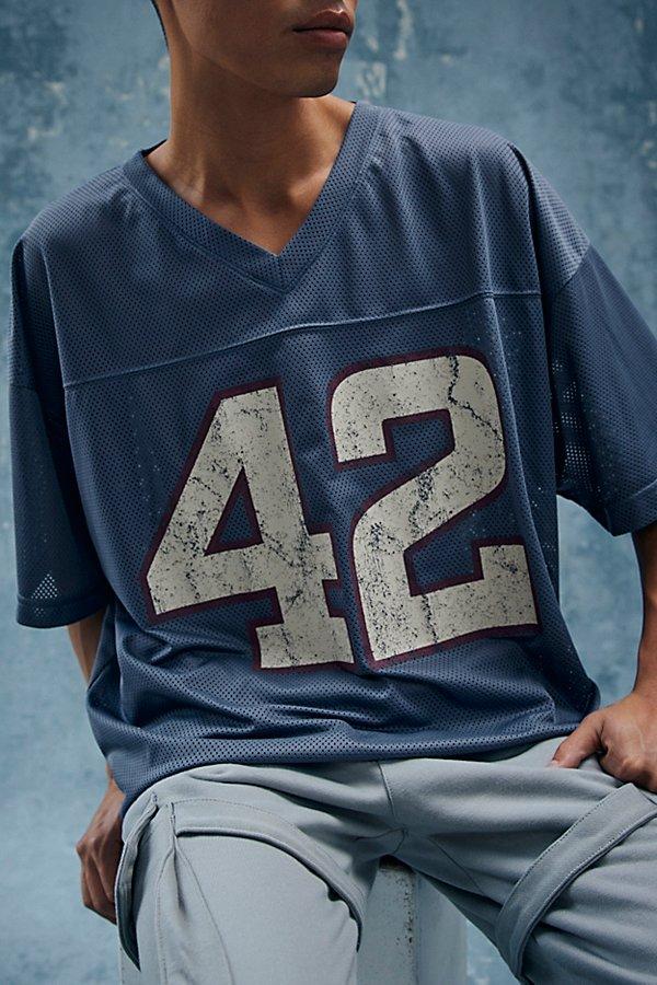 Standard Cloth Football Jersey Tee in Blue for Men Lyst