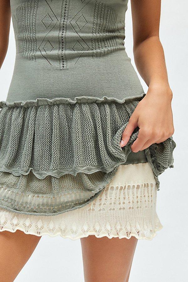 Kimchi Blue Tessa Tiered Sweater Tank Mini Dress | Lyst