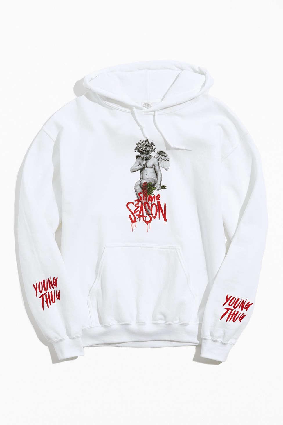 Urban Outfitters Young Thug Slime Season Hoodie Sweatshirt in White for Men  | Lyst Canada