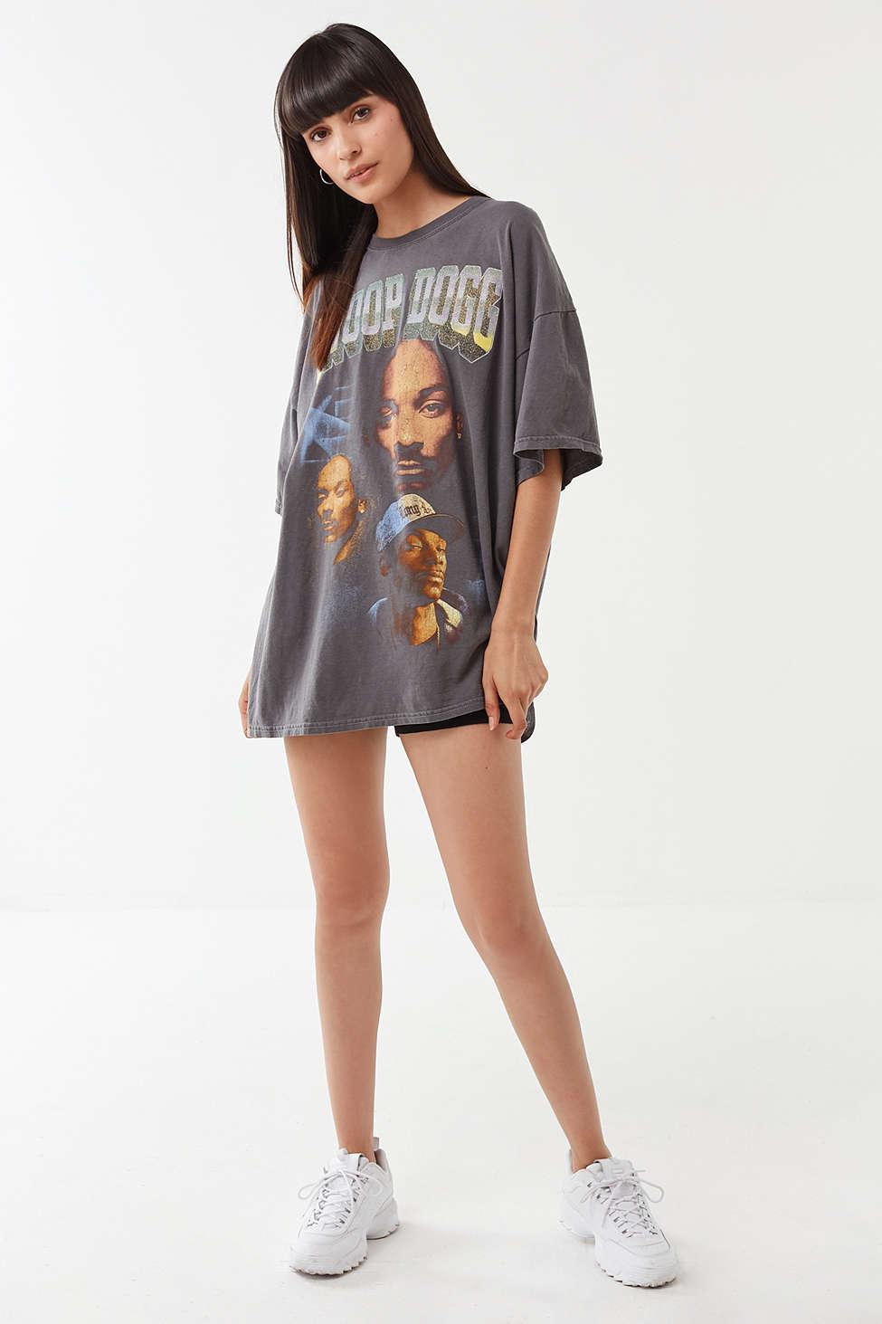 Urban Outfitters Snoop Dogg Oversized Tee in Black | Lyst