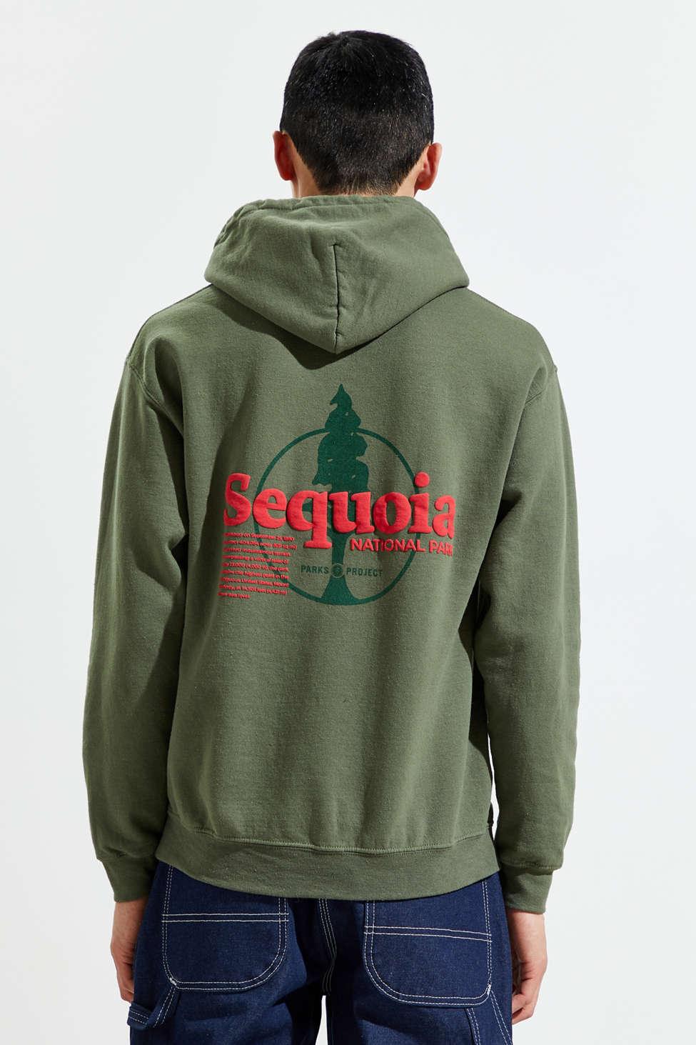 Sequoia National Park Mans Black Hoodies Hooded Sweatshirts Soft Hoodies for Men