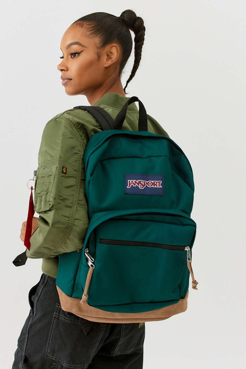 Jansport Right Pack Retro Backpack in Green | Lyst