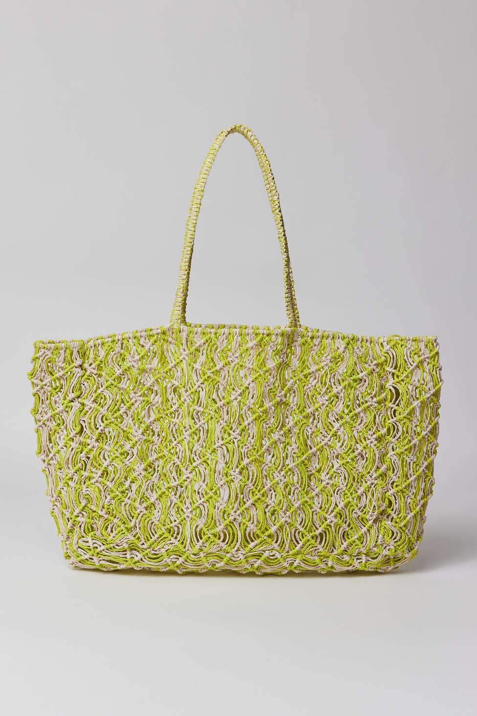 Designer Straw Tote Bag