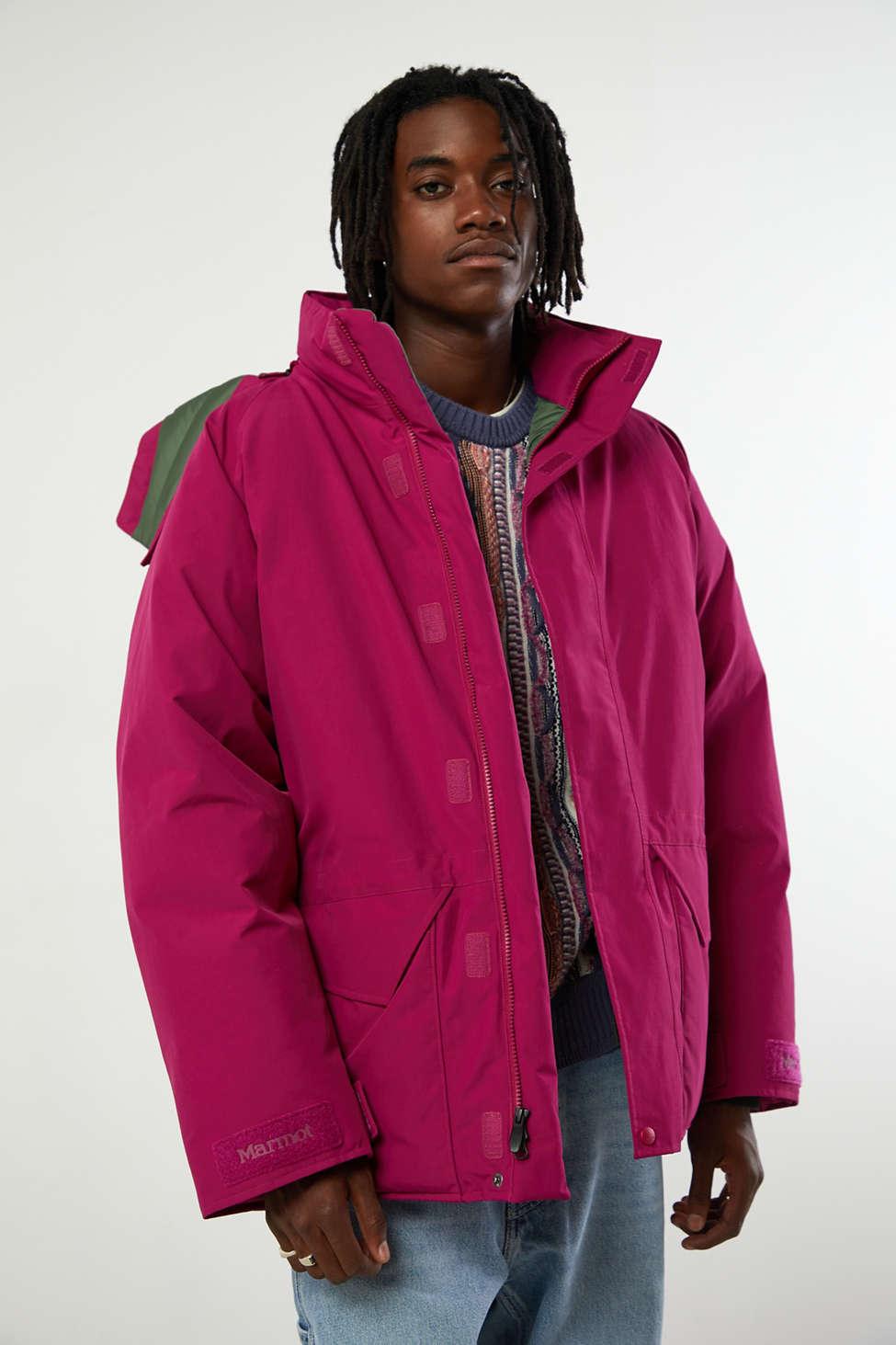Marmot Mammoth Parka Jacket in Pink for Men - Lyst