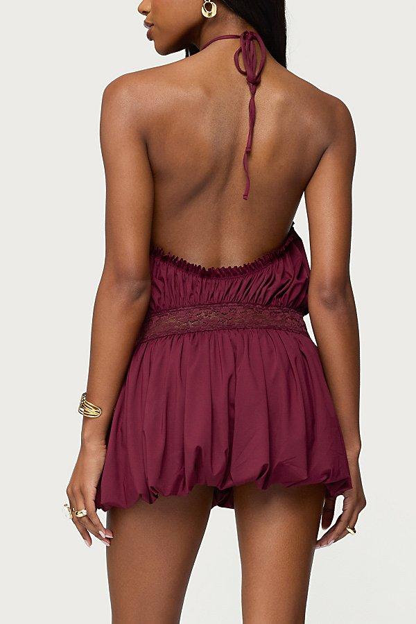 backless bubble dress Sequin Backless Bubble Mini Dress - Dresses
