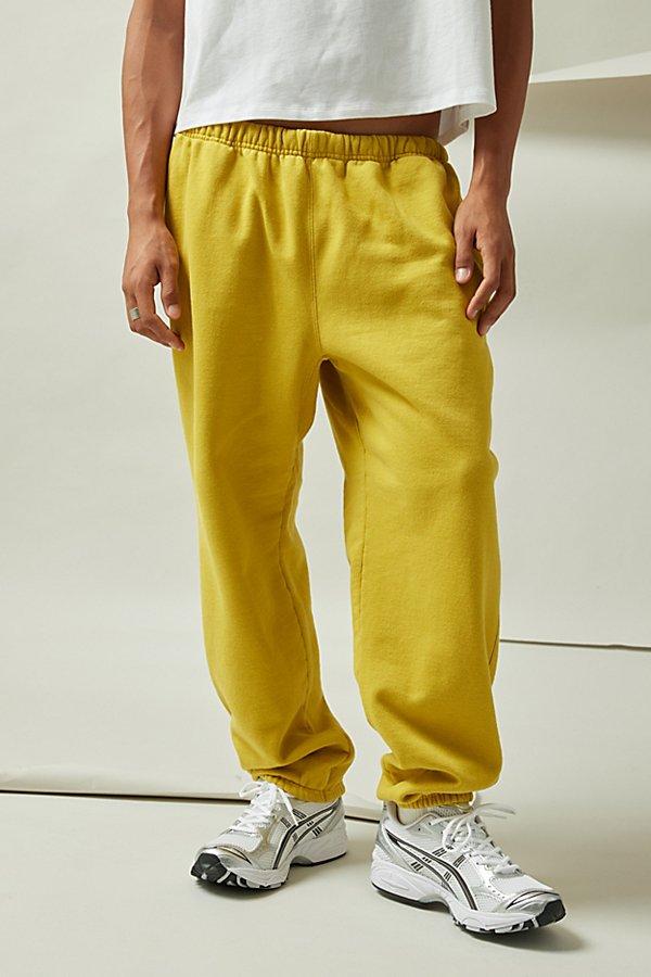 Champion sweater and sweatpants yellow hot sale