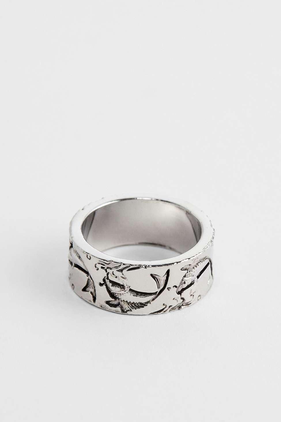 Ed Hardy KOI SIGNET リング Ed Hardy Koi Ring in Metallic for Men | Lyst UK