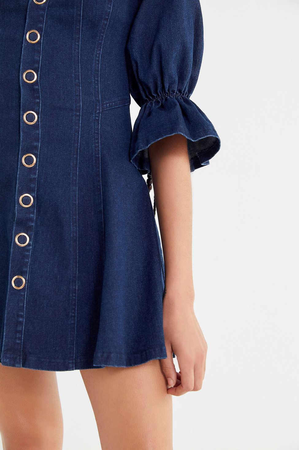 finders keepers deja vu mini dress