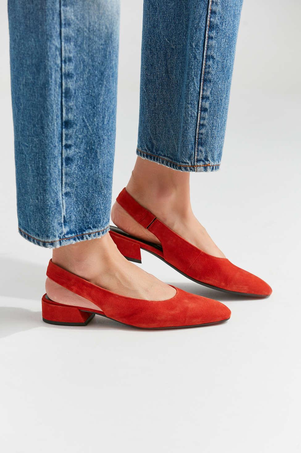 Vagabond Suede Slingback in - Lyst
