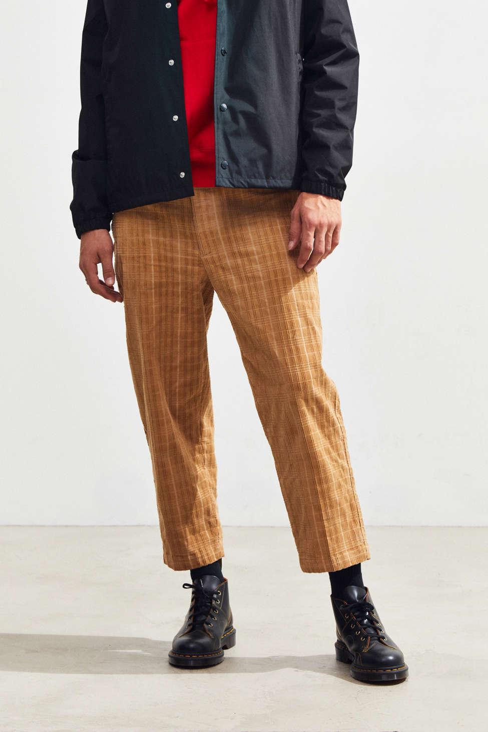 Urban Outfitters Uo Debossed Corduroy Skate Chino Pant for Men - Lyst